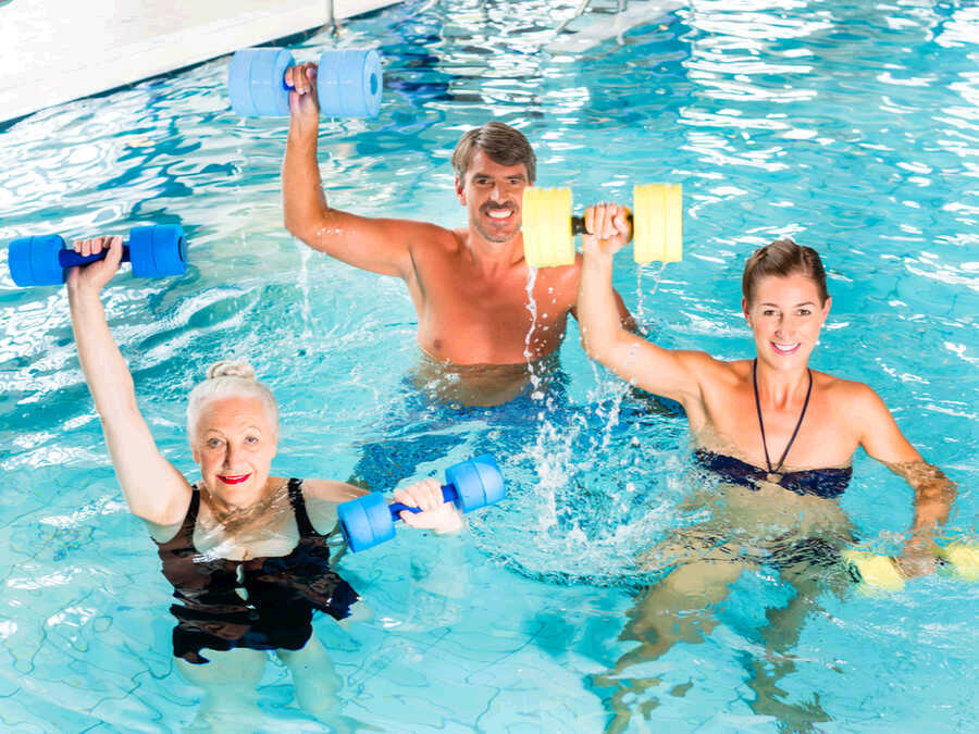 why underwater exercise is good